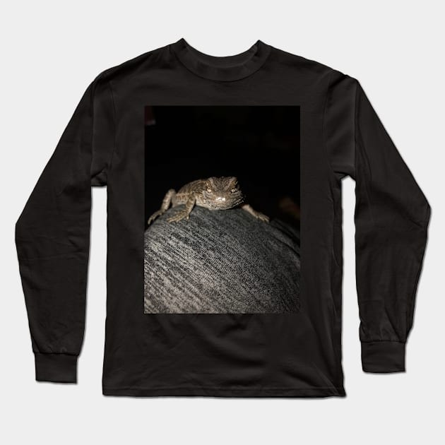 Bearded dragon 🐉 Long Sleeve T-Shirt by Selbyl